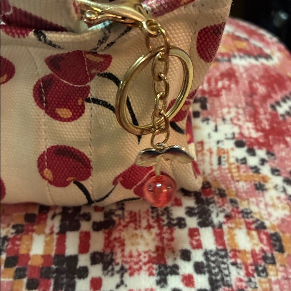 EUC Coach Cherry Canvas Mini Tote Bag - Picture 10 of 10